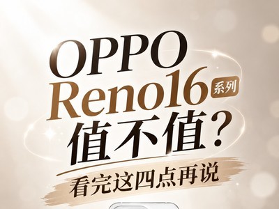 OPPO Reno16 系列值不值？看完这四点再说