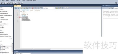 MySQL Workbench�Զ�����CRUD���
