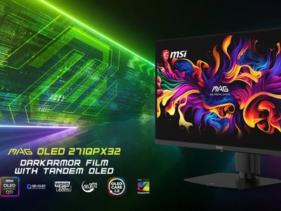 ��2999Ԫ��΢��27Ӣ��2K 320Hz ���Ĵ����QD-OLED��ʾ��X32���⿪��
