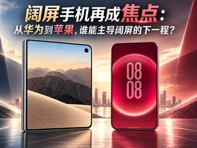 阔屏手机再成焦点：从华为到苹果，谁能主导阔屏的下一程？