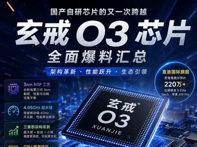 小米玄戒O3芯片汇总爆料：国产自研芯片的又一次跨越