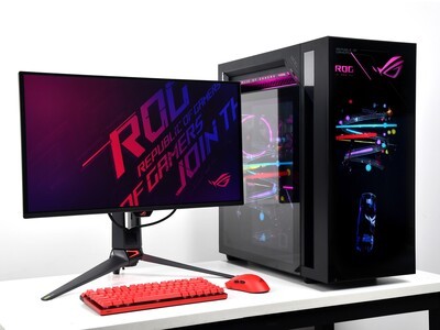 ROG枪神10X上桌体验 AMD锐龙9 9950X3D2新CPU加持信仰游戏神器