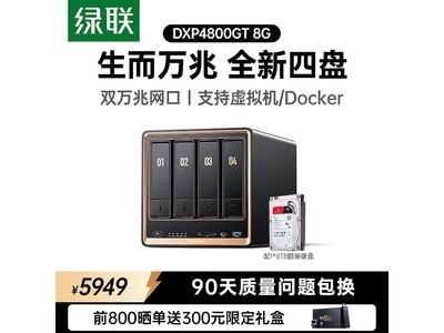 ����DXP4800 GT 8G����λNAS������װ