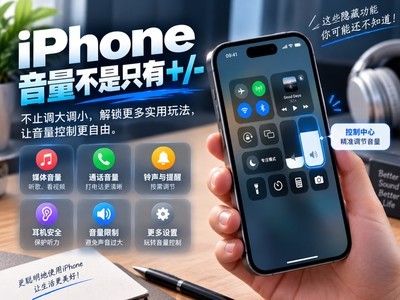 老果粉不知道的隐藏技巧：iPhone音量不是只有+/-
