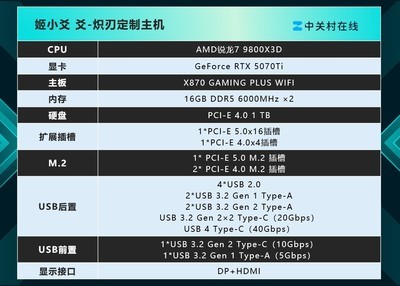 姬小爻 爻-炽刃主机评测：高端定制的性能猛兽