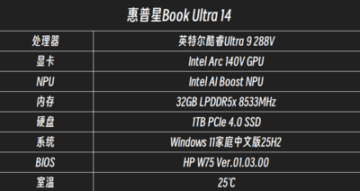 惠普星Book Ultra 14评测：质感Ultra、能效Ultra、体验更Ultra