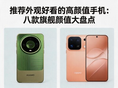 推荐外观好看的高颜值手机:八款旗舰颜