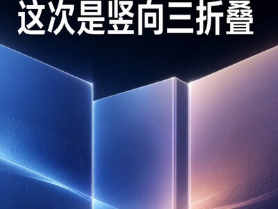 竖着也能三折叠？华为又在折叠屏上整活了