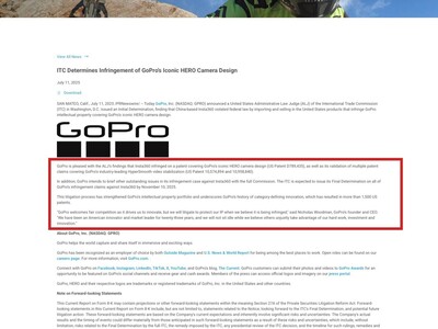 ITCöӰʯֲƷַGoProר