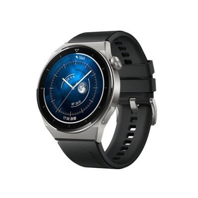 华为 WATCH GT 3 Pro 46mm（黑色氟橡胶表带）