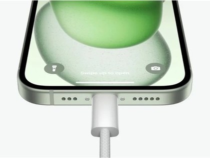 苹果iPhone 15最大充电功率为27W，接口和数据传输速度有变