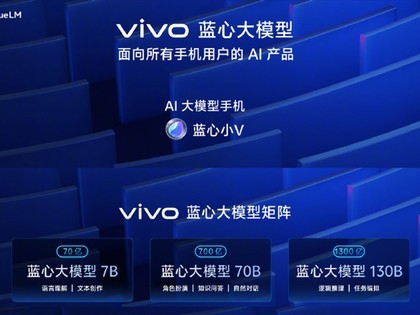 蓝心大模型拿到三个榜单第一 vivo X100系列率先搭载