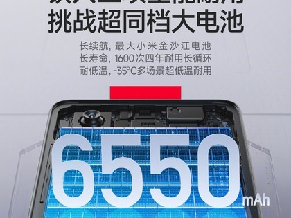 6550mAh！红米Turbo 4送5年电池保