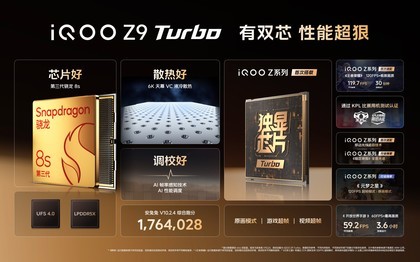 iQOO Z9 Turbo性能实测：比友商更强的骁龙8s Gen 3？