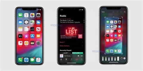 iOS 13首批系统截图曝光 新增多项功能