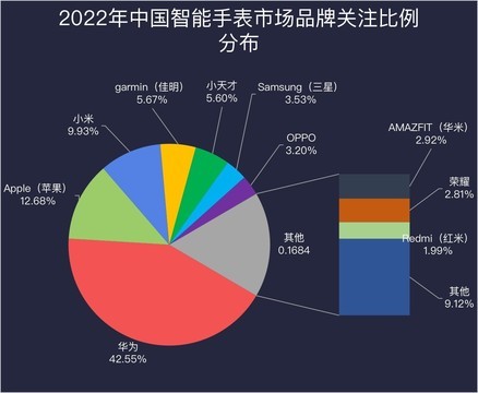 2022智能手表ZDC报告：华为搞创新，苹果重人文