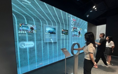 理光商显案例丨赋能现代汽车上海展厅 打造沉浸式科技观展新体验