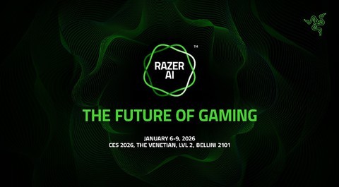 RAZER在CES 2026 重磅发布 AI 游戏生态系统与新一代前沿科技
