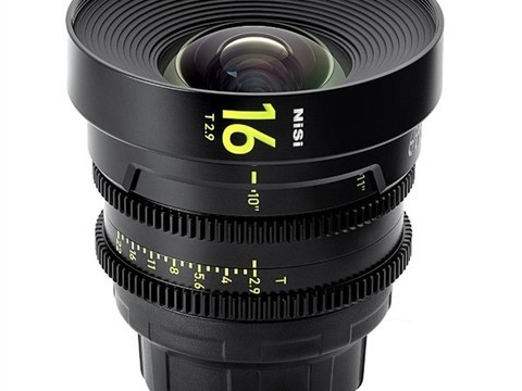 NiSi发布首款中画幅16mm F2.8超广角镜头，专为哈苏X/富士GFX优化