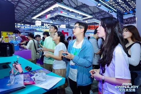 AOLION澳加狮亮相ChinaJoy 2026 一起玩游戏嗨翻天