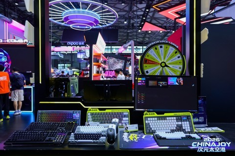 制胜赛场性能至上 ChinaJoy2026海盗船展台直击 实在太火爆了