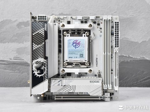 板型小 拓展性能夯 微星 MPG X870I EDGE TI EVO WIFI 刀锋 钛主板评测