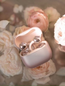 华为FreeClip 2新色玫瑰金与冰莓紫开售，携手周大福打造新年电子配饰新流行