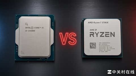 DDR4装机性价比首选谁？锐龙7 5700X游戏实测对比14600K