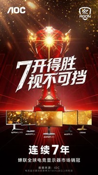 电竞显示器第一梯队品牌解析：爱攻AGON的高端化之路