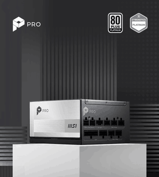 装机焕新首选！微星PRO A1000PL PCIE5电源，稳供未来战力
