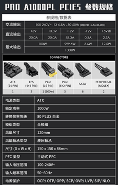 装机焕新首选！微星PRO A1000PL PCIE5电源，稳供未来战力