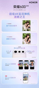 荣耀600系列发布会汇总：超级版售价3299元起