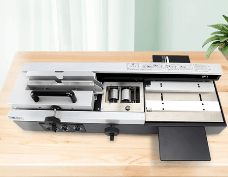 2026胶装机切纸机推荐：歌派JZ-40W自动胶装机让文件轻松成册