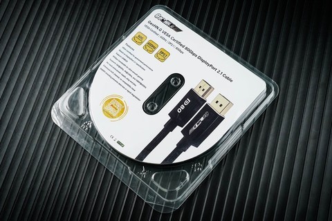 桥耐DisplayPort2.1 80Gbps线缆体验 最高规范的视频信号“高速公路”