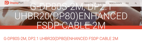 桥耐DisplayPort2.1 80Gbps线缆体验 最高规范的视频信号“高速公路”