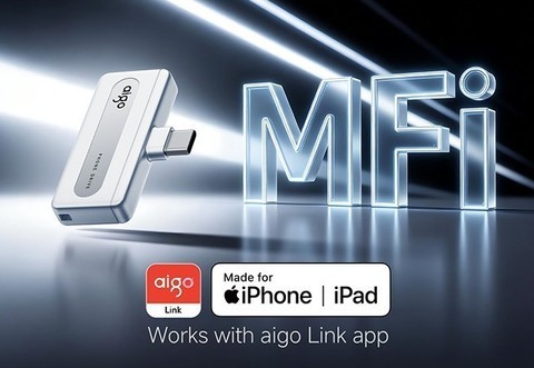 iPhone好用的U盘推荐：aigoPL10让苹果手机轻松扩容