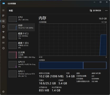 笔记本越用越卡？原因可能在内存