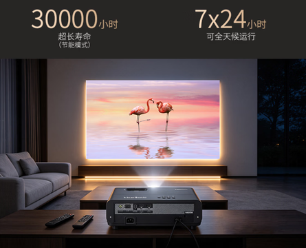 影音游戏双料王 优派LX720-4KC Ultra三色激光投影太香了