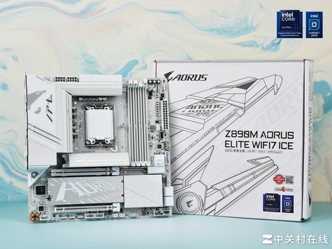 白色M板表现全能 技嘉冰雕Z890M主板评测