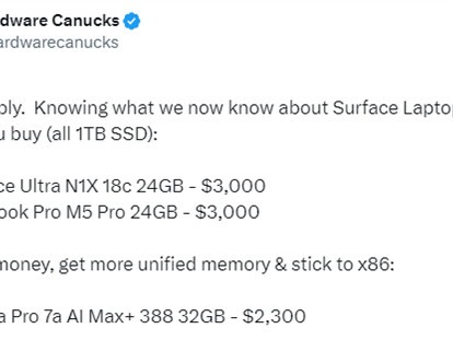 微软Surface Laptop Ultra发布，直击MacBook Pro 16高端市场竞逐