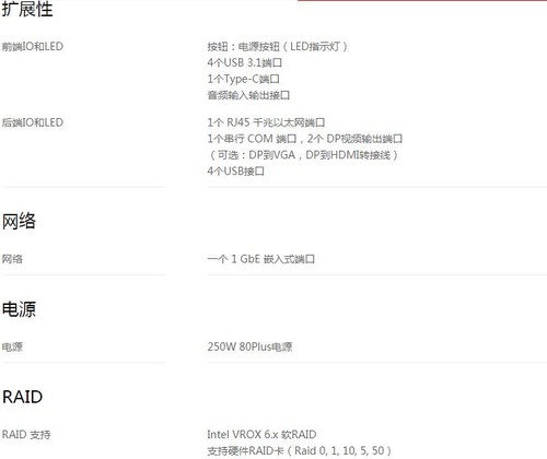完整强悍联想ThinkServer TS80X服务器促