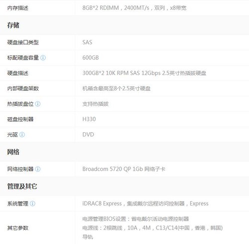 戴尔易安信PowerEdge R830服务器到现货