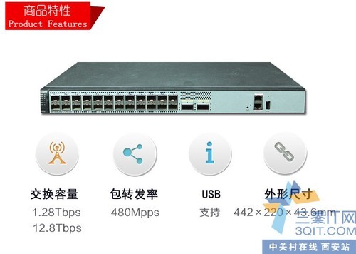 企业级交换机华为S6720S-26Q-LI-24S-AC