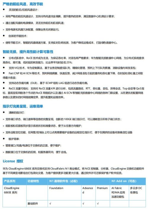 高性能华为CE6865E-48S8CQ-B数据中交换机现货