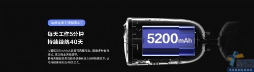 萤石200万像素内置电信卡5200毫安大容量4G全彩电池款摄像机CB3 