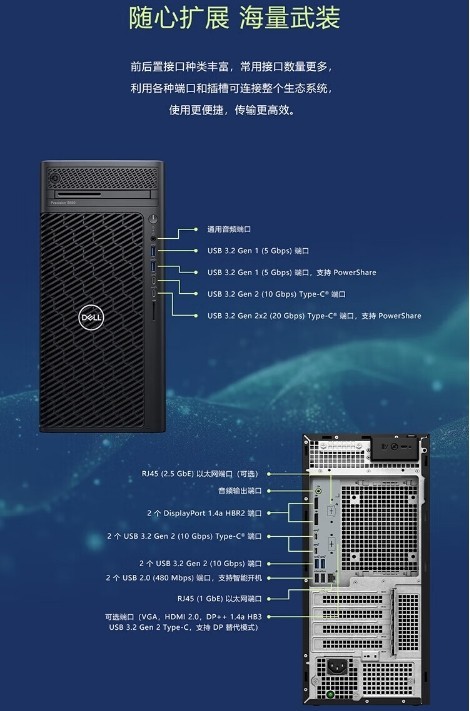 (DELL) Precision T3680ʽվŻ 