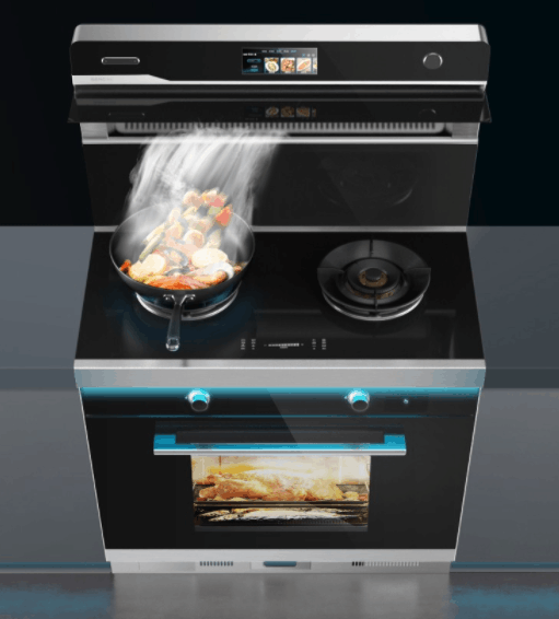 森歌i8智能蒸烤集成灶献给懂生活的你