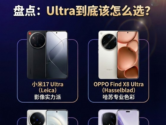 2026年1月四大影像旗舰机型盘点:Ultra到底该怎么选?