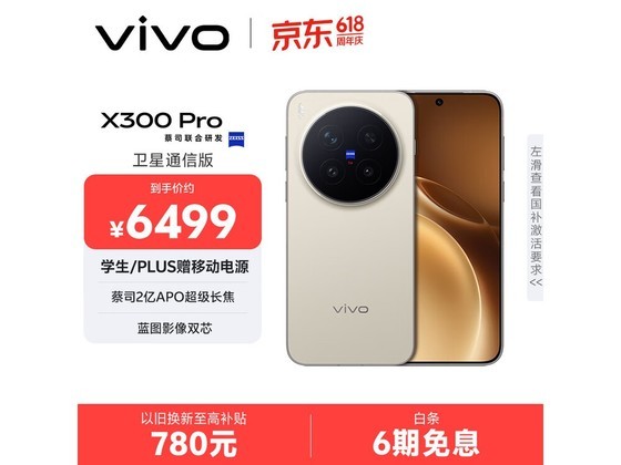 vivo X300 Pro����ͨ�Ű�ֱ������5066Ԫ