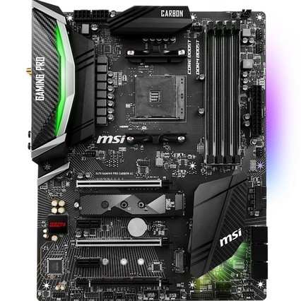 MSI/΢ X470 GAMING PRO CARBON AM4 ƵRGB 羺壨AMD X470/Socket AM4